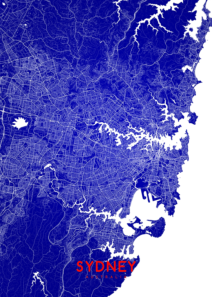 Sydney map