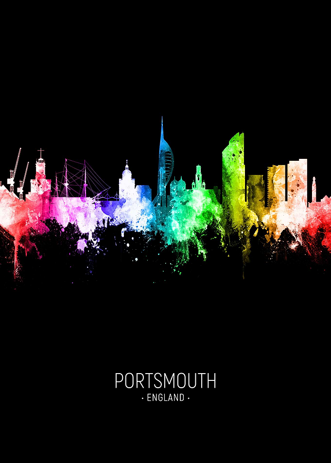 Portsmouth England Skyline