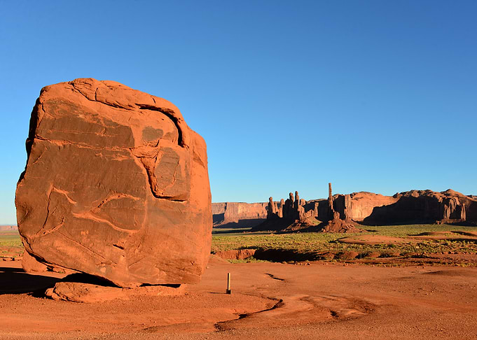 The Cube Monument Valley