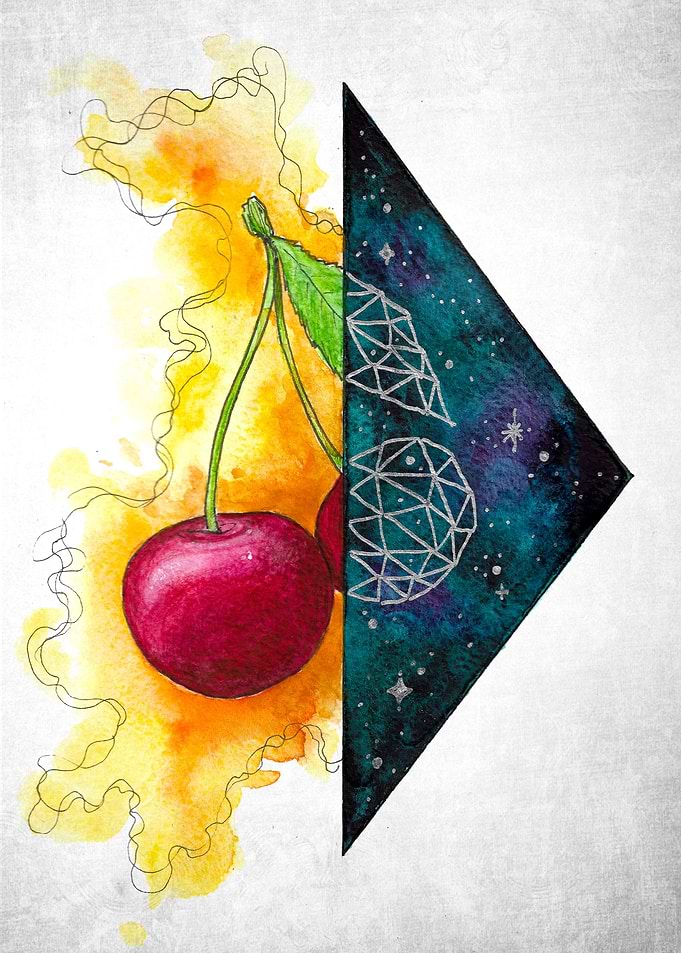 Galaxy Cherries (color)
