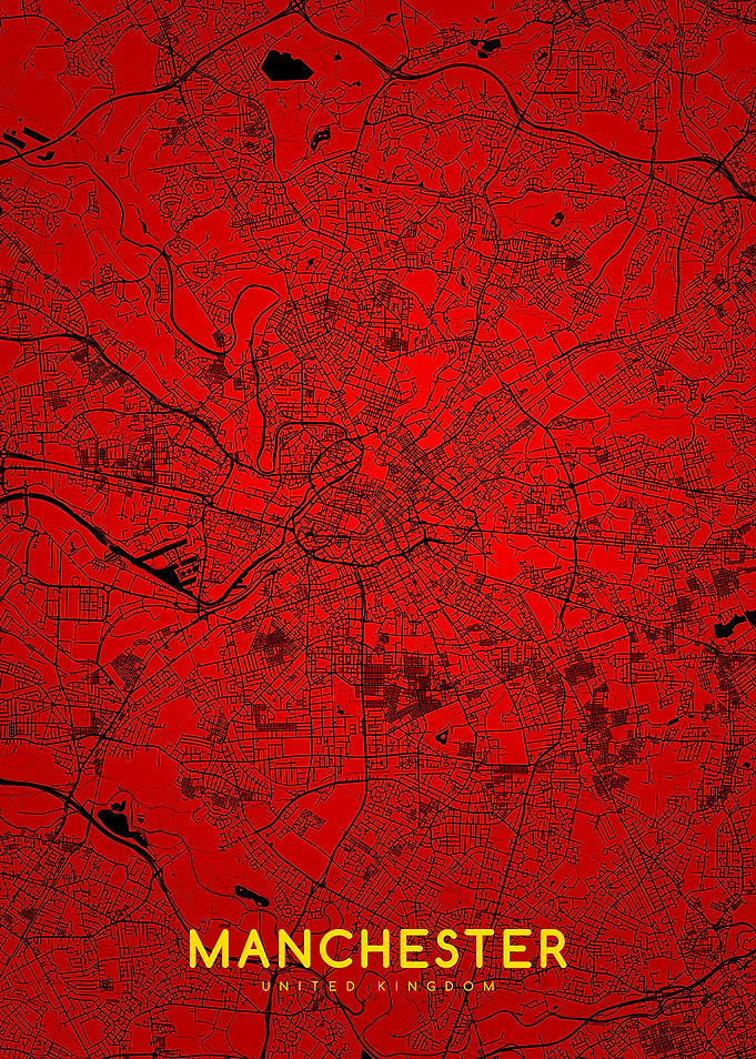 Manchester map