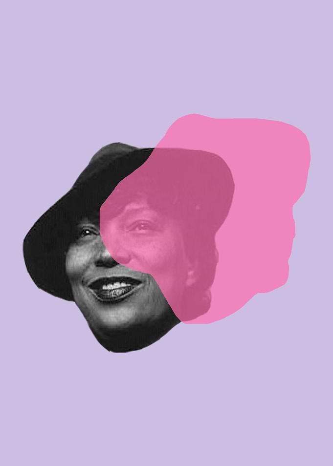 Zora Neale Hurston Purple