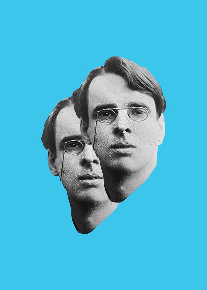 WB Yeats Blue