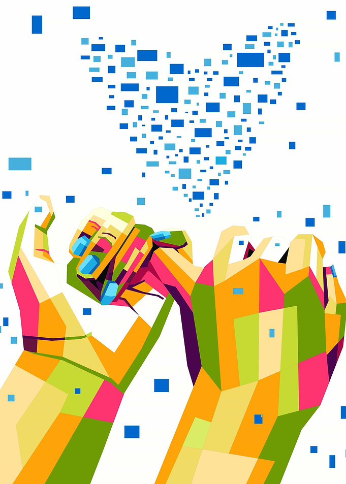 Hand in wpap