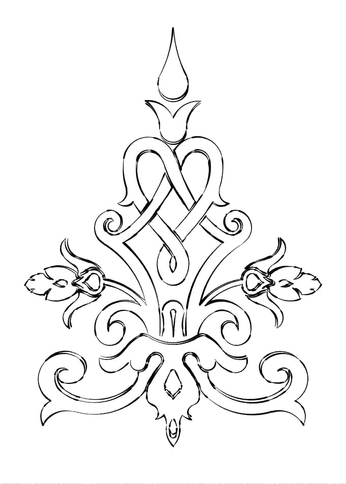 Victorian Filigree No 1