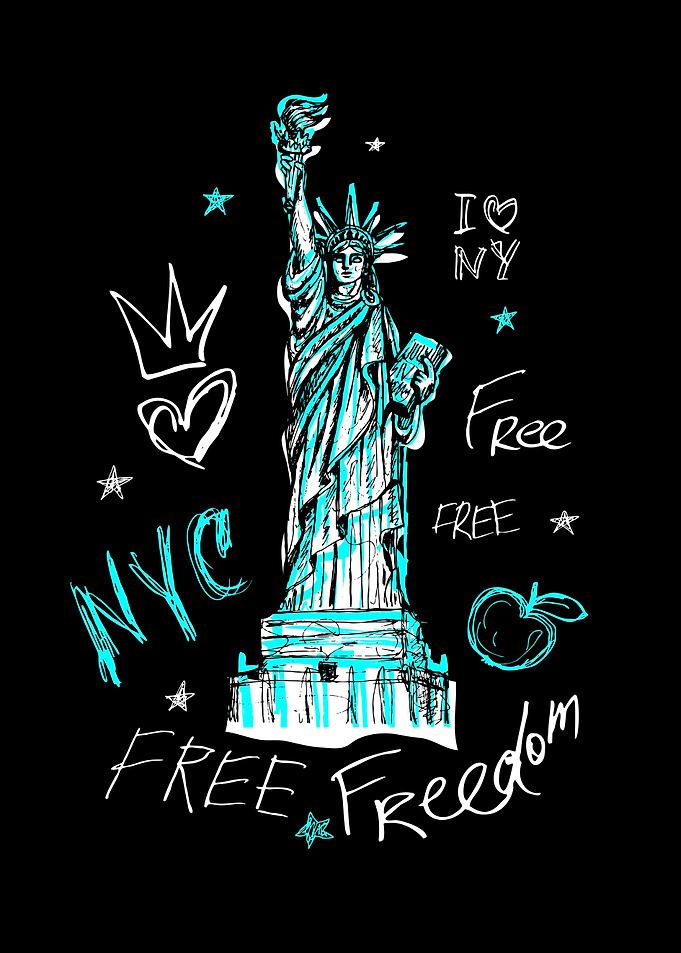 New York statue of liberty
