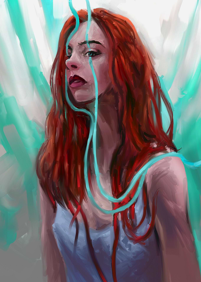 Red haired beauty