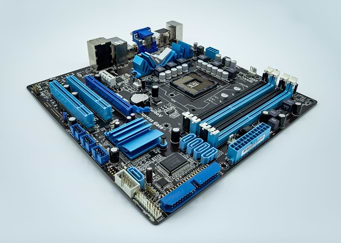Blue Mainboard
