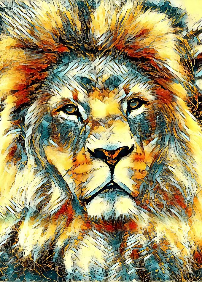 AnimalArt Lion 001