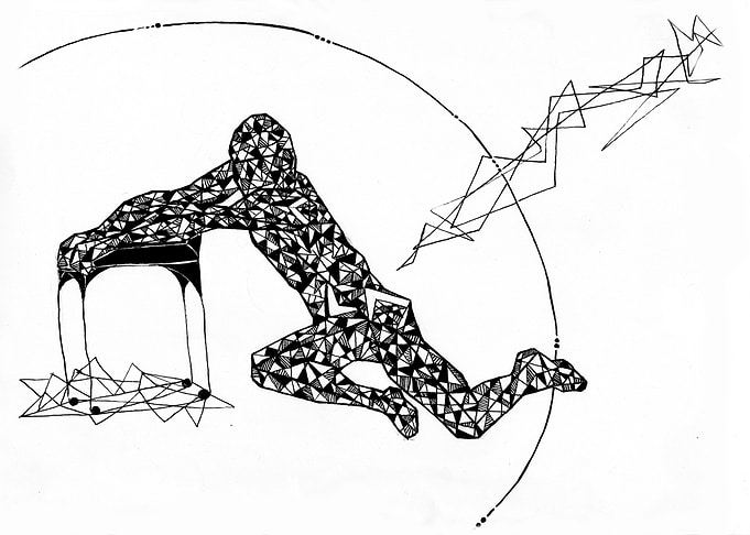 silhouette abstraite