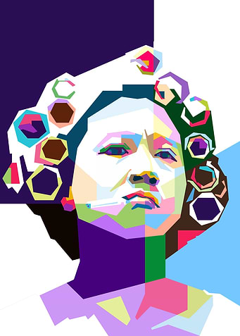Yuen Qiu In Wpap Pop Art
