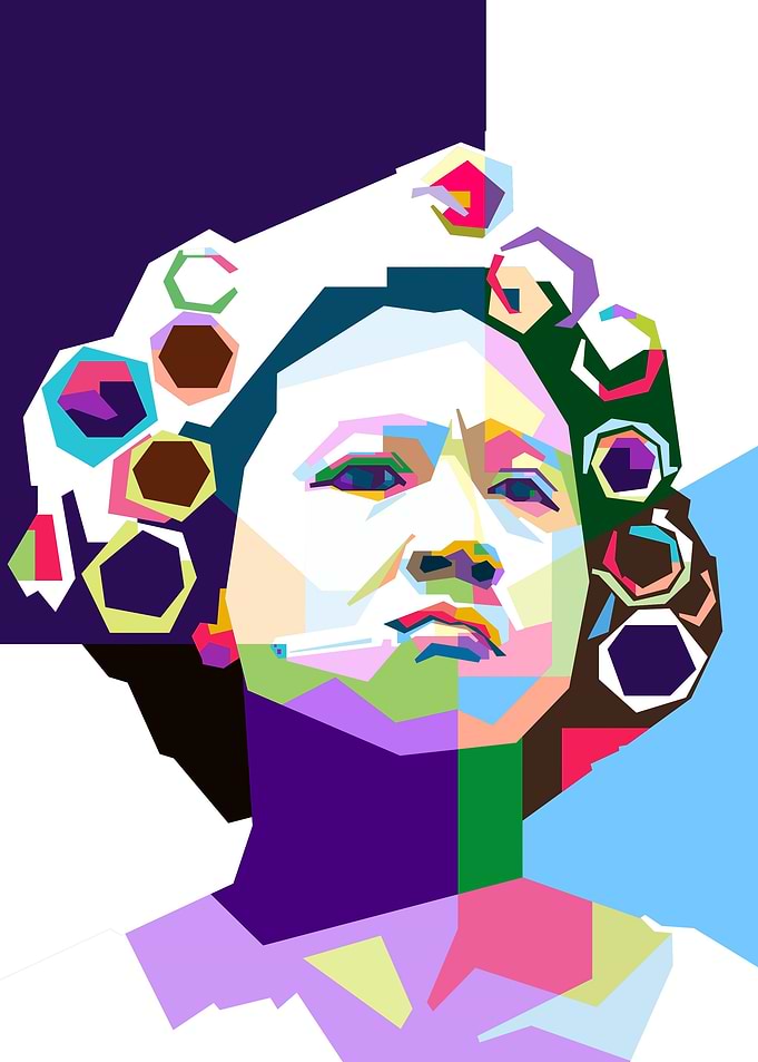 Yuen Qiu In Wpap Pop Art