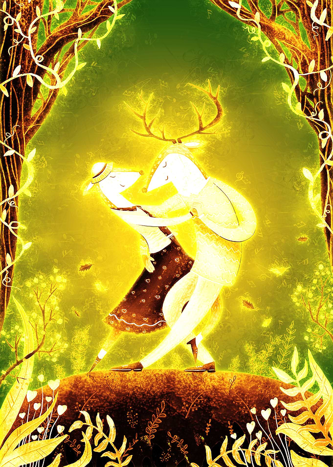 Dancing Deer Color