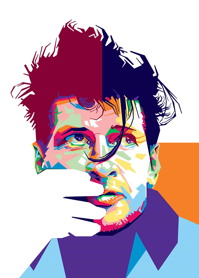 vector modern pop art wpap