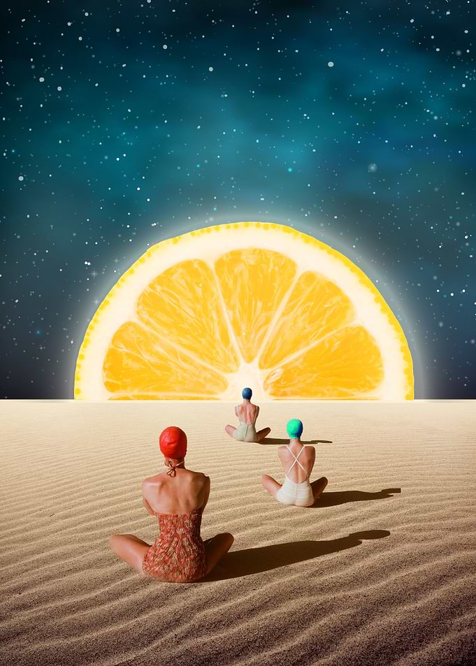DesertMoonlight Meditation
