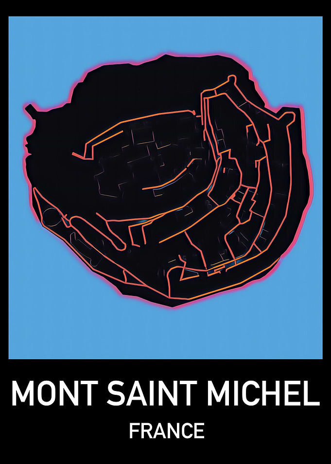 Mont Saint Michel, France