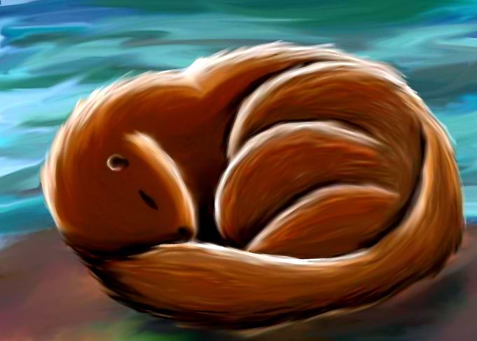 Sleeping Otter