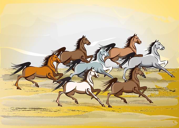 Seven Horses