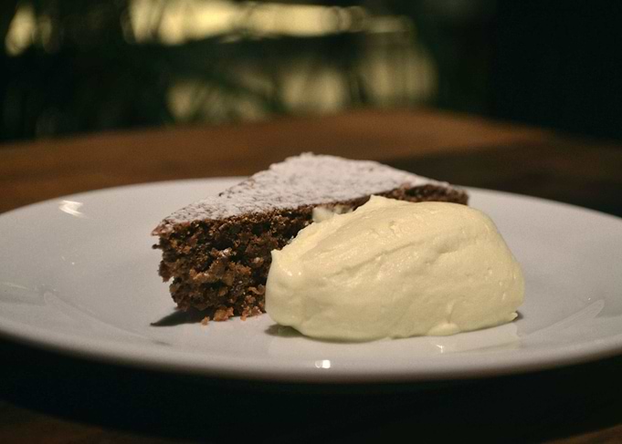 cake and ice cream