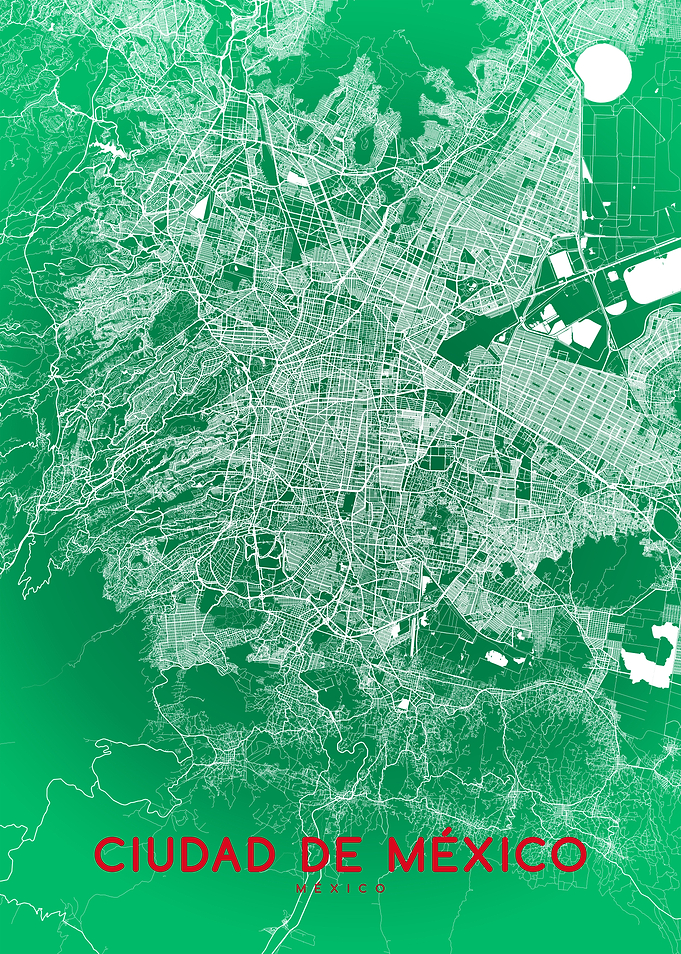 Ciudad de Mexico map