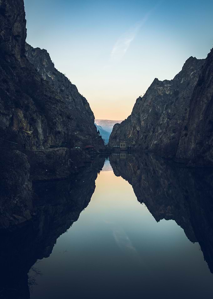 Lake amongst Mountains