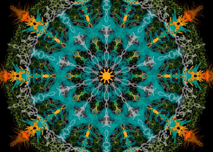 Blue Mandala