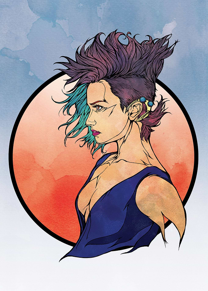Demi Lovato Illustration