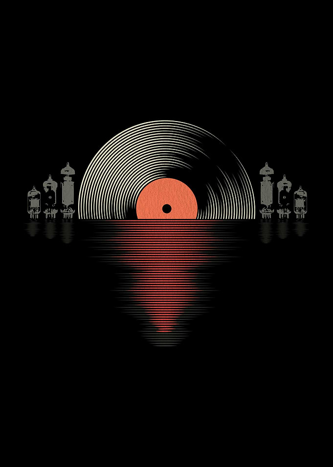 analog sunset