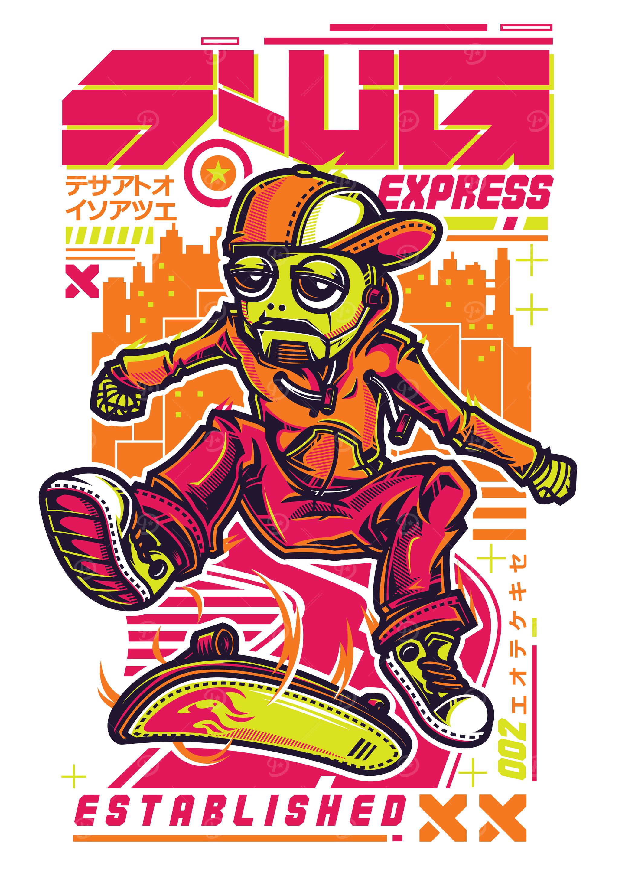 RoboSkater Swag