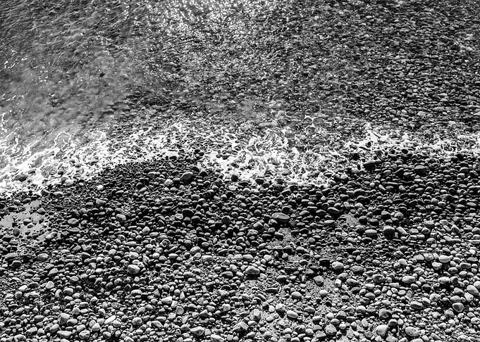 Waves on the rocks