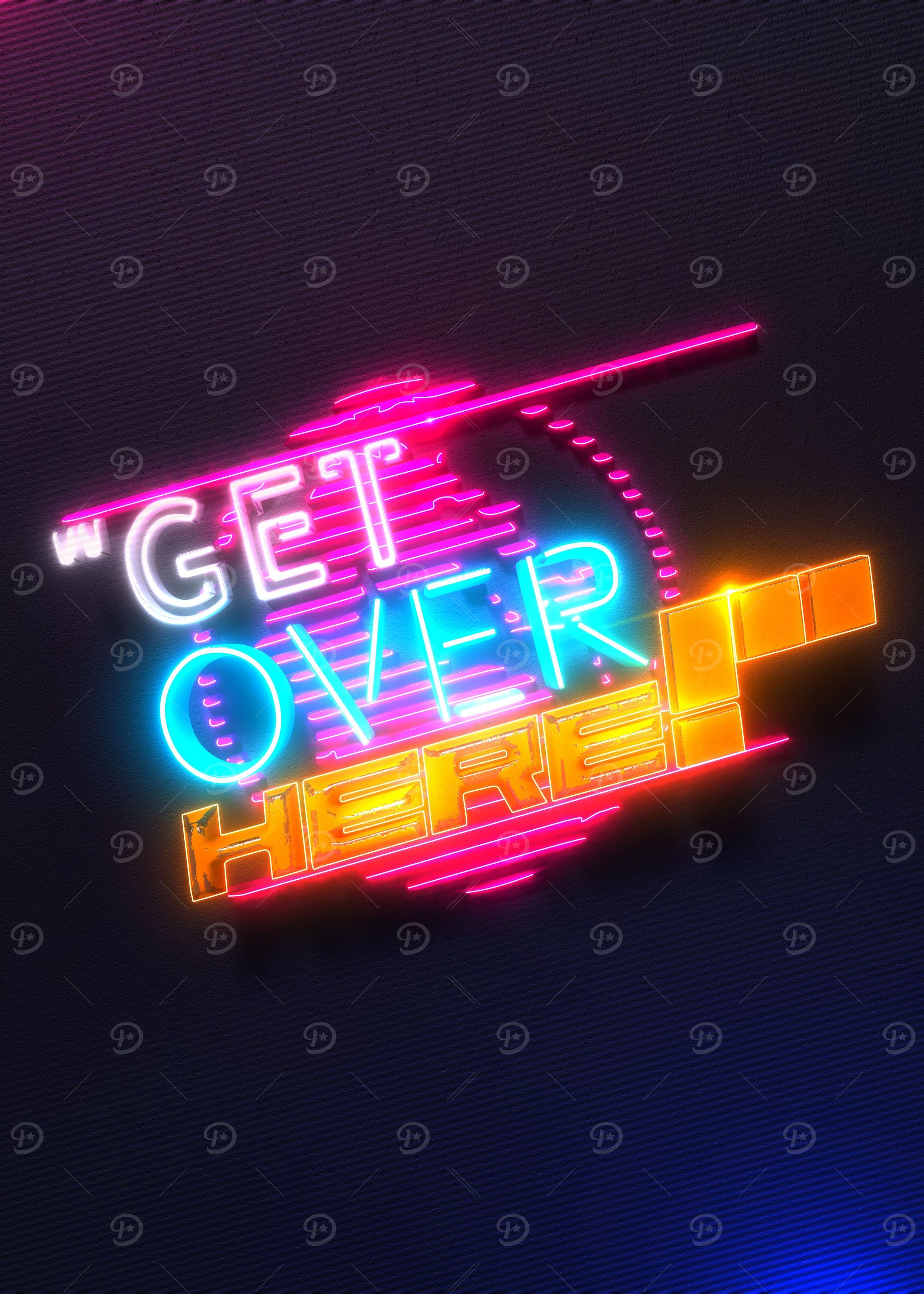 3D Get Over Here