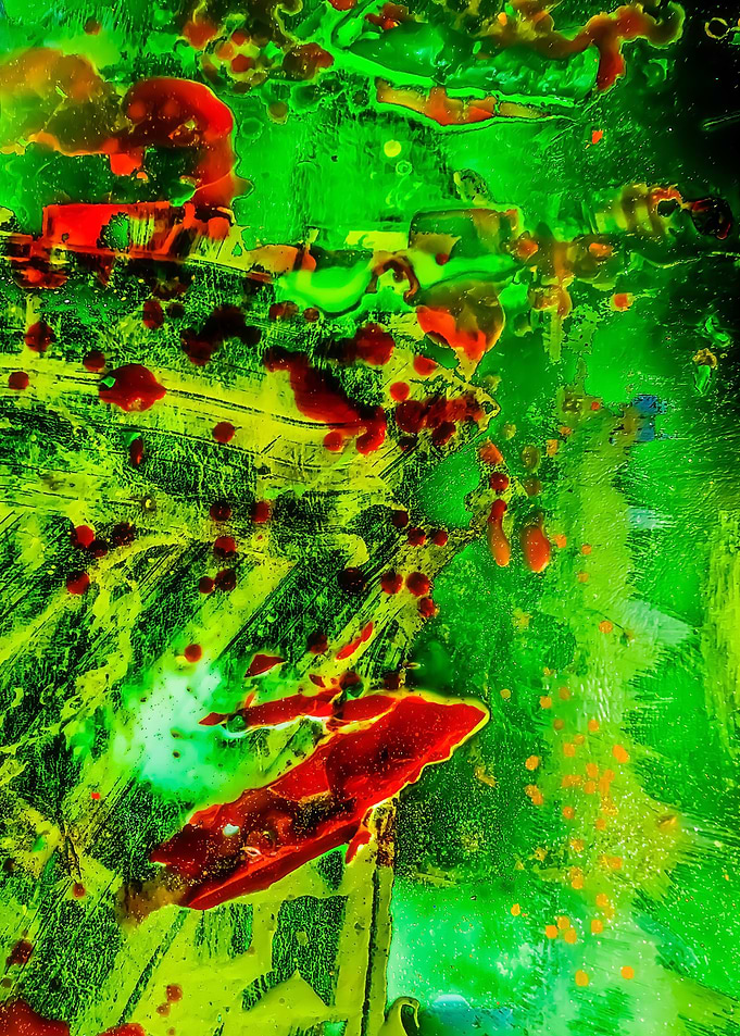 Green to Red Machine Head