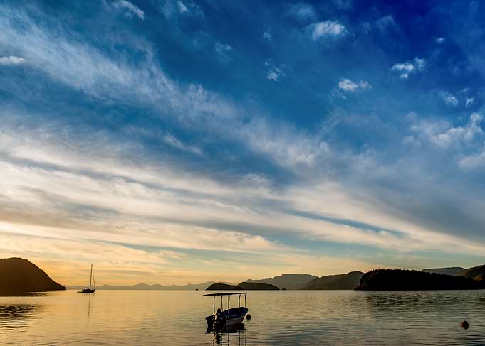 Sunrise in Baja California