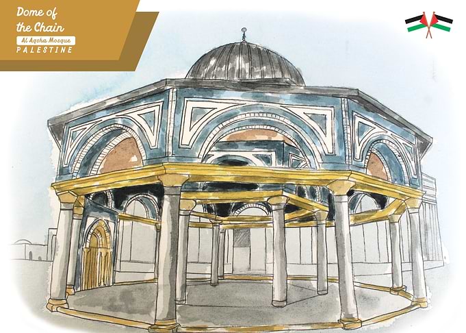 Dome of the chain Al Aqsha