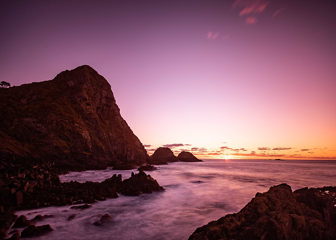 Paritutu Sunset