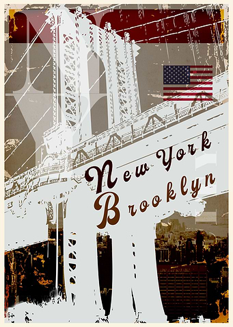 New York Vintage Poster