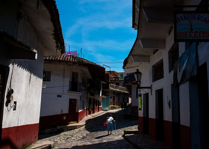 Lady in the street