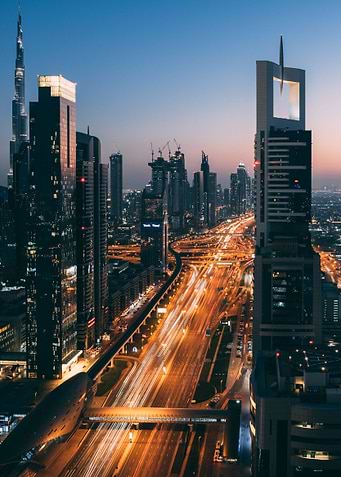 Dubai sunset