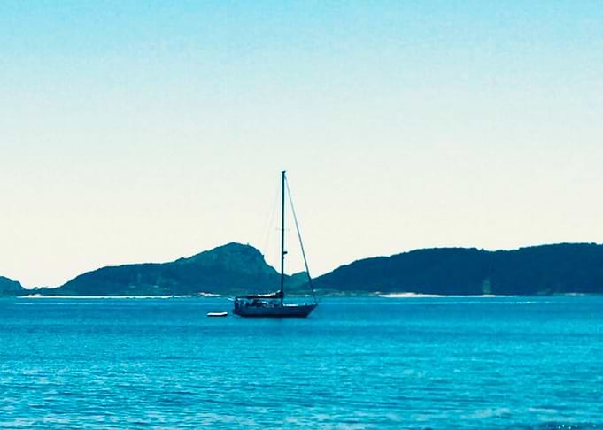sailboat in the ocean