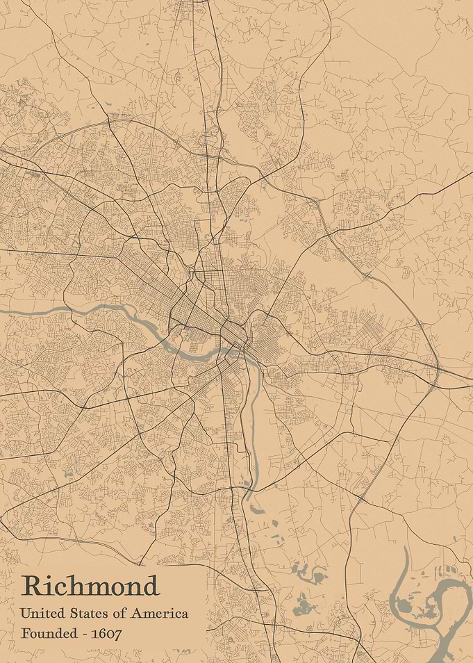 Richmond city map