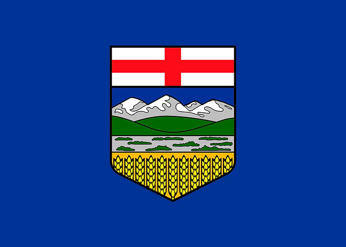 Alberta flag Canada
