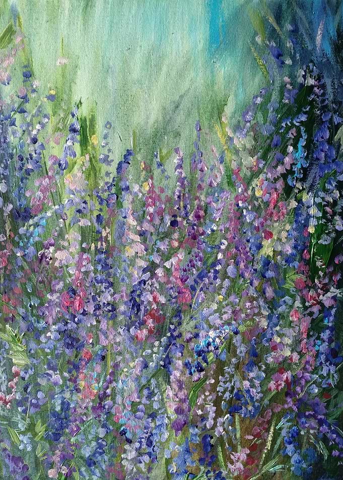 Lavender Original Artwork