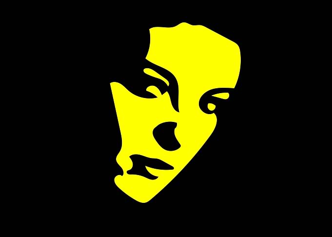 Girls yellow face