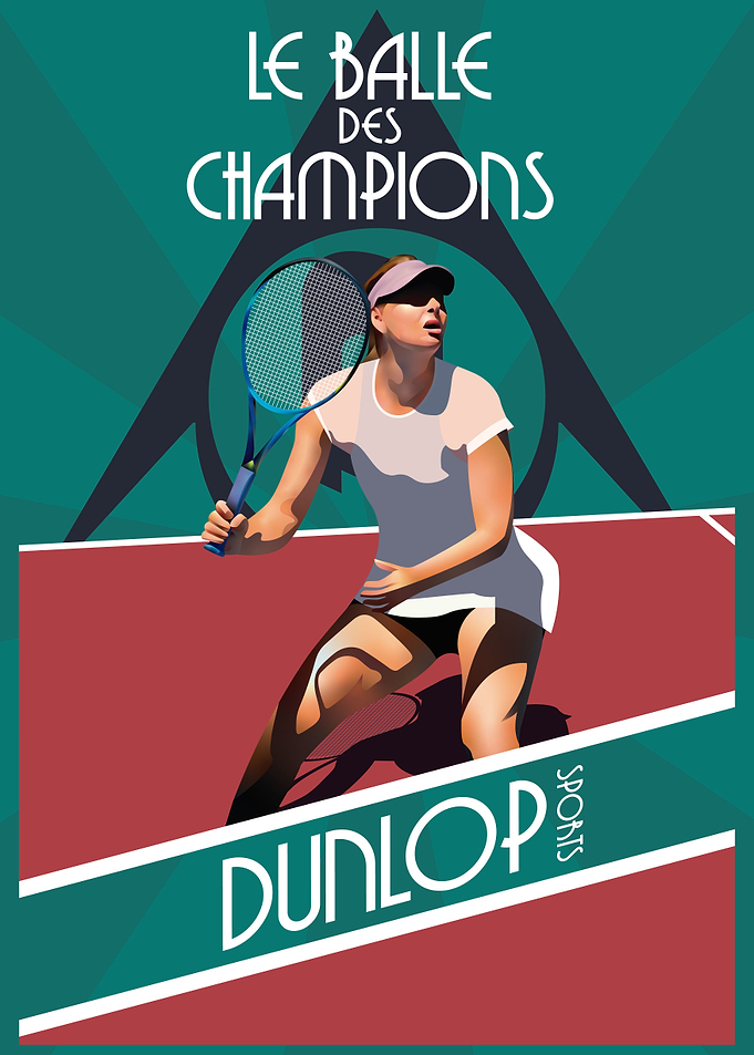 Dunlop Tennis Deco