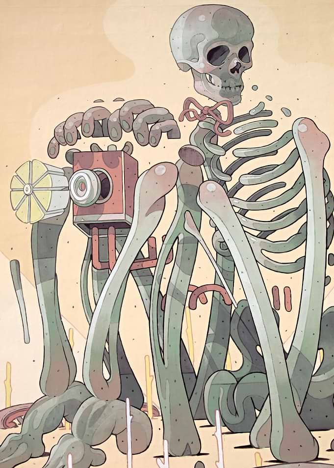 Grafitti Skeleton