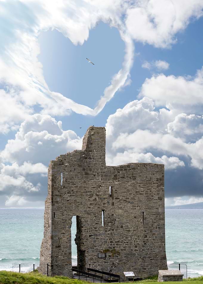 cloud above castle