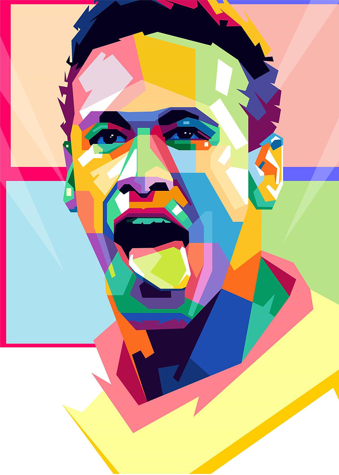 Neymar Jr WPAP Art