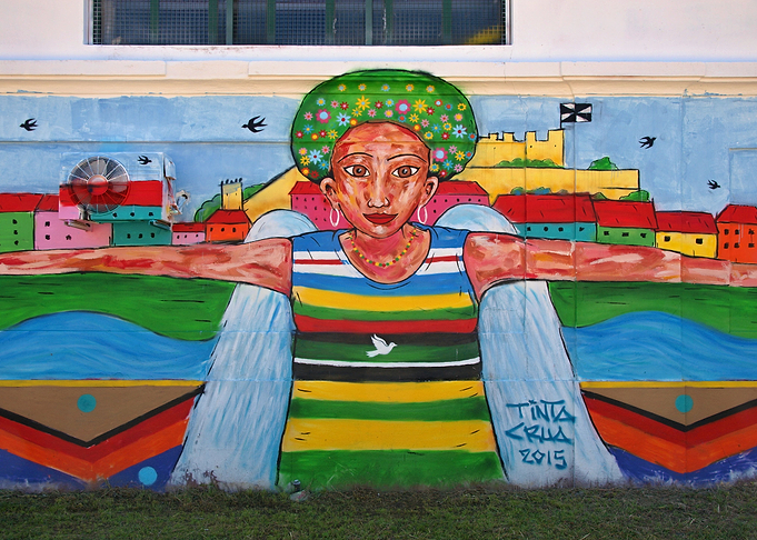 Hippy man in Lisbon