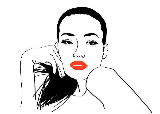 Portrait of girl