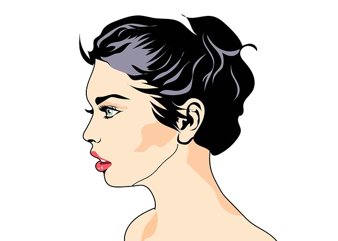 Beauty girls face